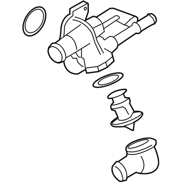 Lincoln AT4Z-8A586-C Connection Water Outlet