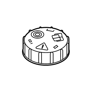 Ford JX6Z-2162-D Cap - Filler