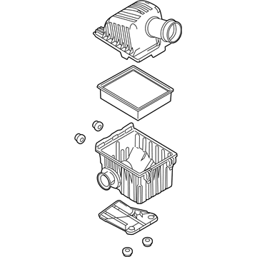 Ford 6L5Z-9600-B Cleaner Assembly - Air