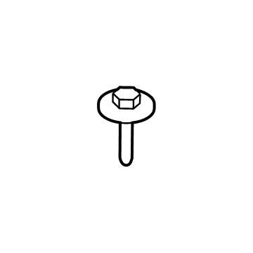 Ford -W708617-S450B Screw