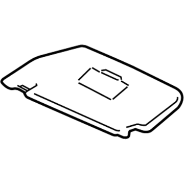 Ford DT1Z-6104104-HA Visor Assembly - Sun