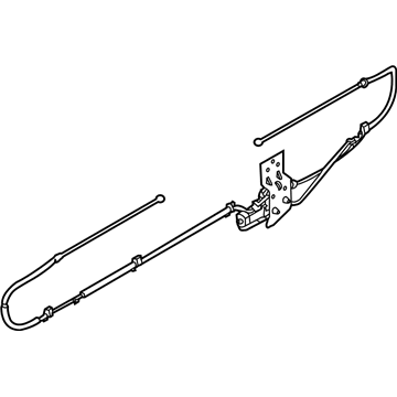 Ford 9C3Z-2523394-A Motor And Linkage Assembly