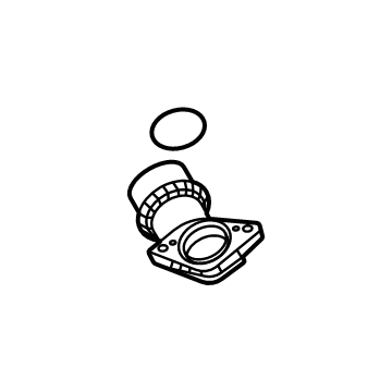 Ford PZ1Z-6F072-A Tube - Air Inlet