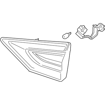 Ford Fusion Tail Light - DS7Z-13405-B
