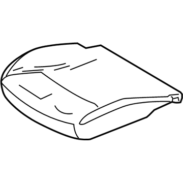 Ford AE5Z-5462900-AA Cover Assembly - Seat Cushion