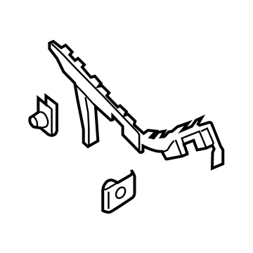 Ford FR3Z-17D942-B Bracket - Bumper Mounting
