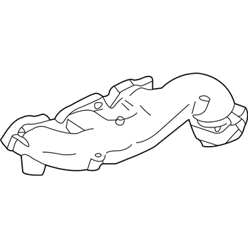 Mercury 4F9Z-9431-EA Manifold Assembly - Exhaust