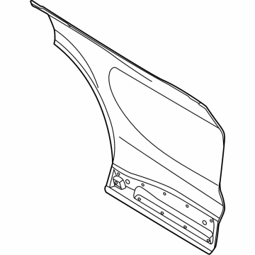 Ford LJ8Z-5824700-A Panel Assembly - Door - Outer