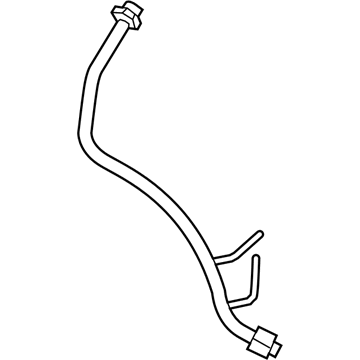 Ford F57Z-9D477-E Tube - EGR Valve To Exhaust Manifold