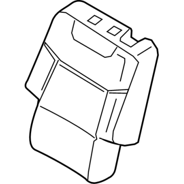 Ford LB5Z-7866600-DE Cover Assembly - Rear Seat Back