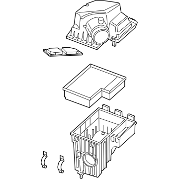 Ford LK4Z-9600-B Cleaner Assembly - Air