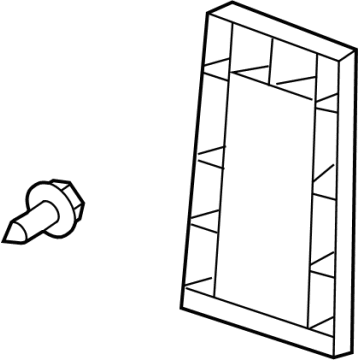 ML3Z-16C630-AG Ford Scoop Assembly - Hood Illustration 1 of 1