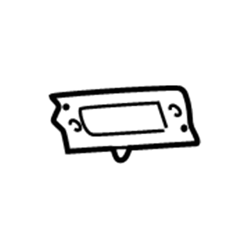 Ford 1W6Z-16K689-AB Striker Assembly - Hood Lock