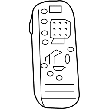 Lincoln AE9Z-18C604-A Remote Control - DVD