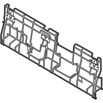 Ford 8C3Z-28613A38-A Frame - Rear Seat Back Retainer