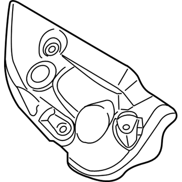 Lincoln AT4Z-9Y427-A Shield - Exhaust Manifold Heat