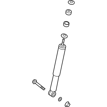 Mercury 8L8Z-18125-B Shock Absorber Assembly