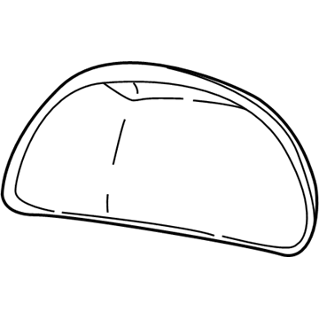 Lincoln Navigator Mirror Cover - F7TZ-17D742-BB