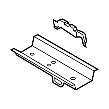 Ford DV6Z-4K338-A Cross Member - Rear Axle Mount