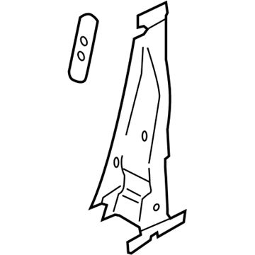Ford FR3Z-7624300-A B Pillar Assembly