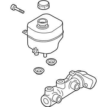 Ford F-250 Super Duty Master Cylinder Repair Kit - HC3Z-2140-A
