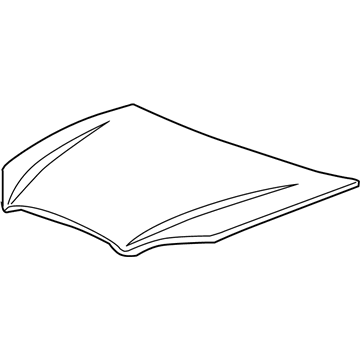 Ford YF1Z-16612-AA Hood Assembly