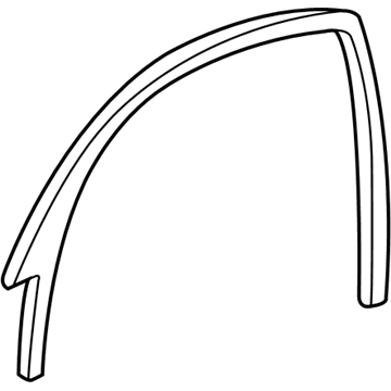 Ford F7AZ5420890AAA Molding - Door Outside