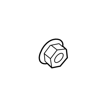 Ford -W710771-S450B Nut And Washer Assembly - Hex.