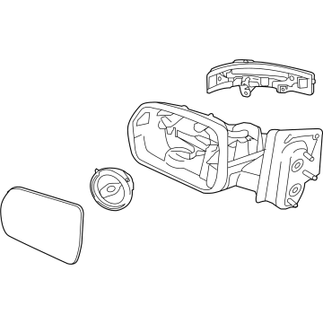 Ford KT4Z-17682-AB Mirror Assembly - Rear View Outer