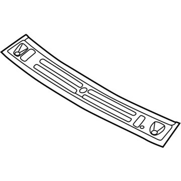Lincoln R2TZ-5803408-A Windshield Header