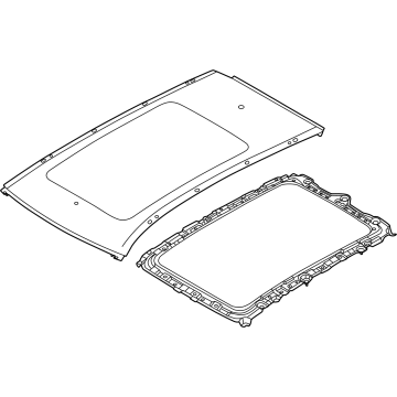 Lincoln R2TZ-5850202-G Roof Panel