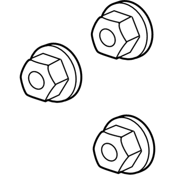 Ford -N621906-S436 Nut - Adjusting Screw