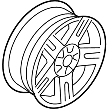Mercury 6M6Z-1007-B Wheel Assembly