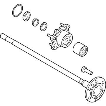 Ford MB3Z-4A013-A Axle Shaft