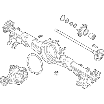 Ford MB3Z-4001-CL Axle Assembly