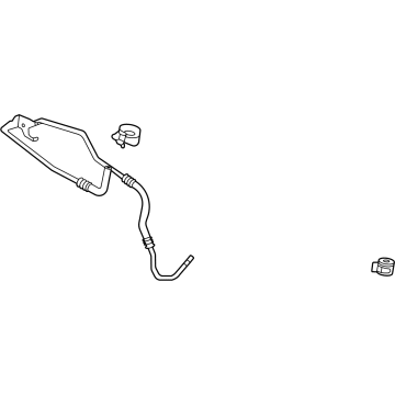 Ford ML3Z-7B028-B Tube - Oil Cooler