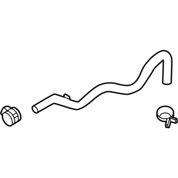 Ford PR3Z-8A365-CA Hose - Overflow PR3Z-8A365-CA Ford Hose - Overflow Illustration 1 of 1