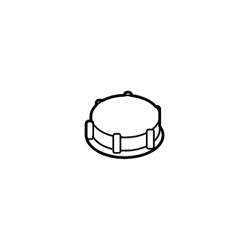 Ford DG9Z-8100-A Cap Assembly - Radiator