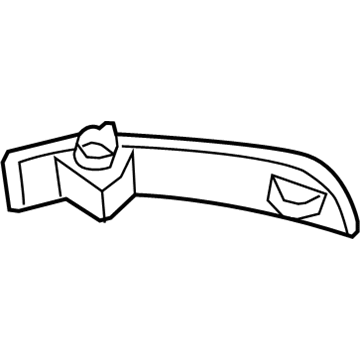 Ford CJ5Z-13B374-B Housing And Lens Assembly