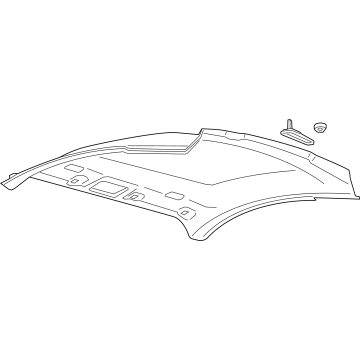 Ford PR3Z-6351968-AA Panel - Roof Trim - Centre