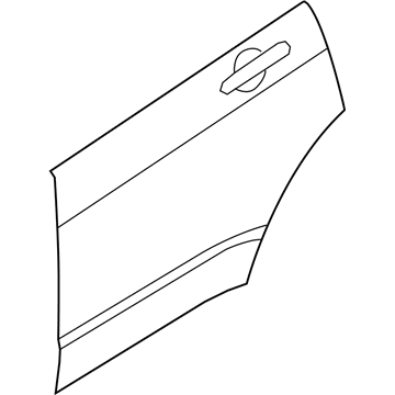 Ford 8S4Z-5424700-A Panel Assembly - Door - Outer