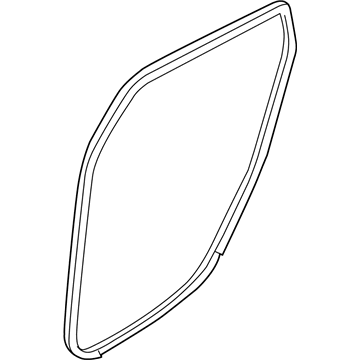 Ford 8S4Z-54253A10-A Weatherstrip