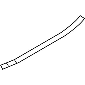 Ford 8S4Z-5425324-A Weatherstrip - Door Lower