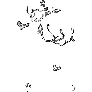 Ford GL3Z-14300-A Battery Cable GL3Z-14300-A Ford Battery Cable Illustration 1 of 1