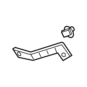Ford LB5Z-17D942-C Bracket - Bumper Mounting