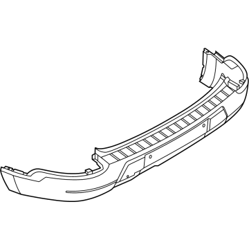 Ford MB5Z-17K835-AB Bumper Assembly - Rear