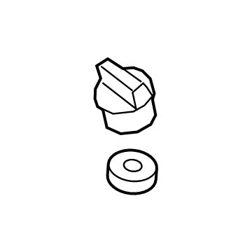 Ford F2GZ-6766-A Cap Assembly - Oil Filler