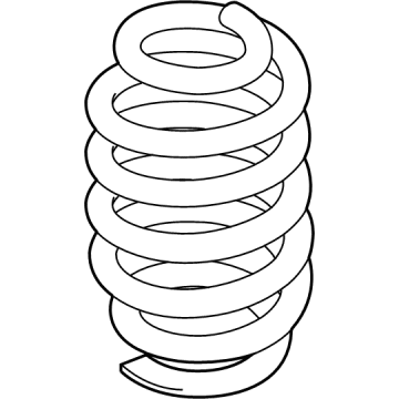 Ford LB5Z-5560-A Spring - Rear