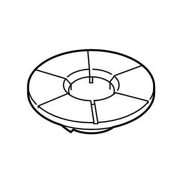Ford LB5Z-5586-C Antisqueak - Rear Spring