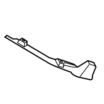 Ford D2BZ-17C913-A Reinforcement - Bumper Bar Brake